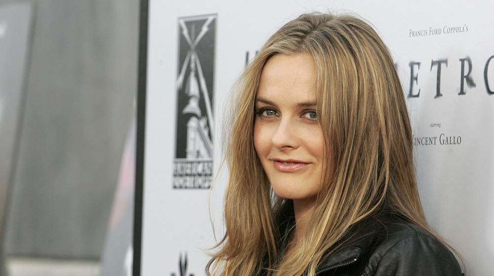Actress Alicia Silverstone poses at the premiere of director Francis Ford Coppola's new film 