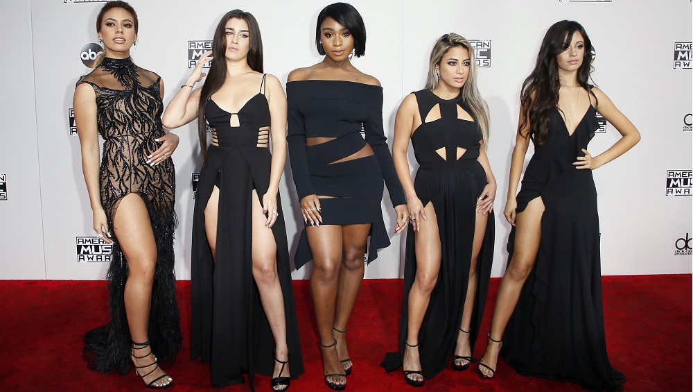 Fifth Harmony arrives at the 2016 American Music Awards in Los Angeles