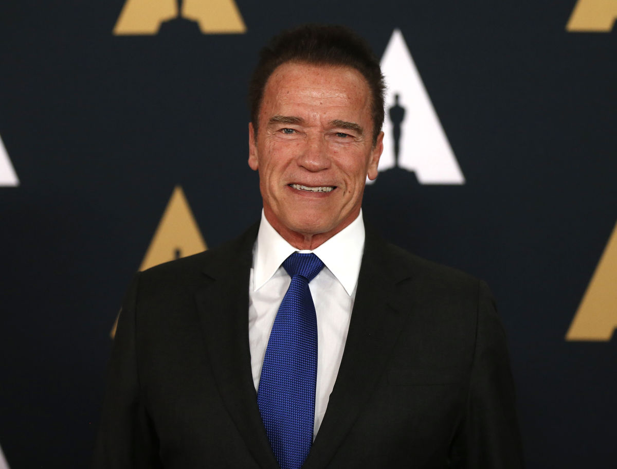 Actor Arnold Schwarzenegger arrives at the 8th Annual Governors Awards in Los Angeles