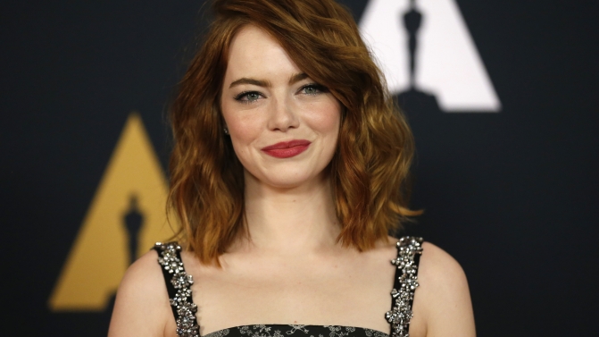 Actress Emma Stone arrives at the 8th Annual Governors Awards in Los Angeles