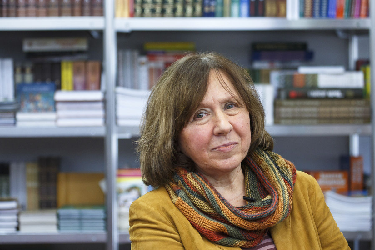 Svetlana Alexievich Prémio Nobel da (Fotografia: REUTERS)