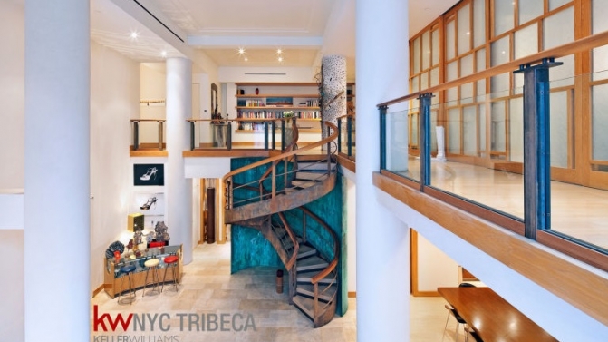 Vista geral do apartamento em Nova Iorque