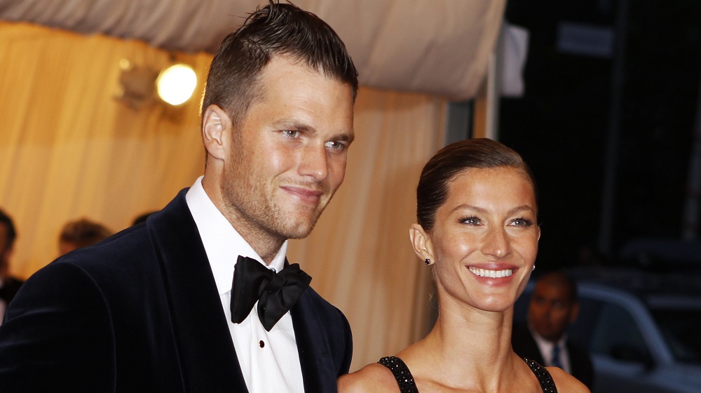 Gisele Bundchen and Tom Brady arrive at the Metropolitan Museum of Art Costume Institute Benefit in New York