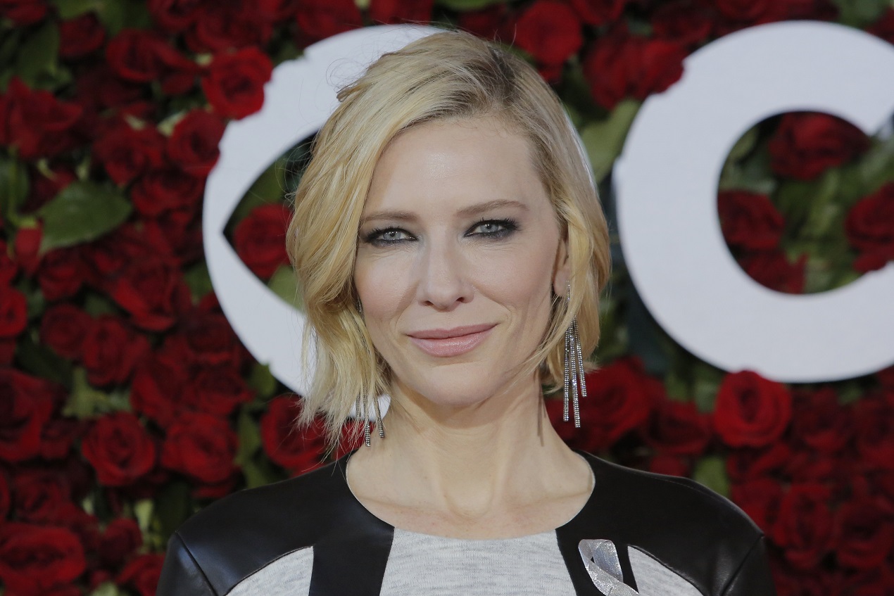 File photo of Actress Cate Blanchett arriving for the American Theatre Wing’s 70th annual Tony Awards in New York