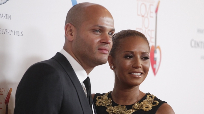 Belafonte poses with his wife Brown at the 20th annual Race to Erase MS benefit gala in Los Angeles, California