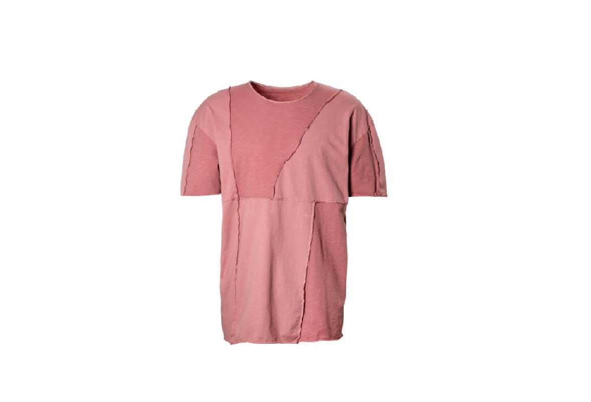 t-shirt rosa homem