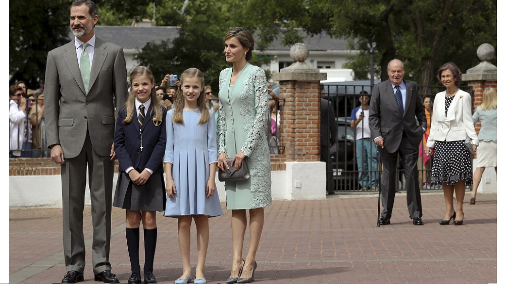Princess Sofia celebrates her First Communion