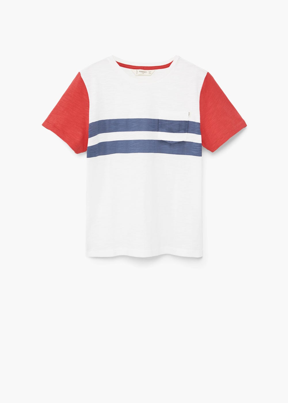 t-shirt algodão estampada, mango, €5,99 (dos 3 aos 14 anos)