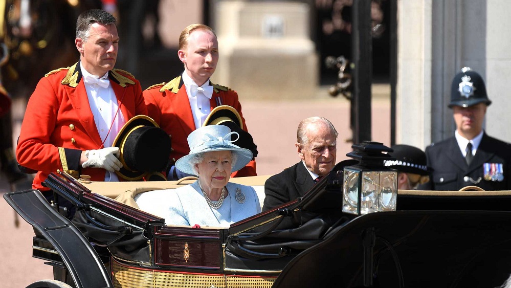 Trooping the Color Queen’s 91st birthday parade in London