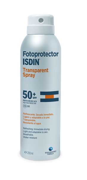 Fotoprotector ISDIN_Transparent Spray SPF50+_200ml_PVPR 27eur_resultado