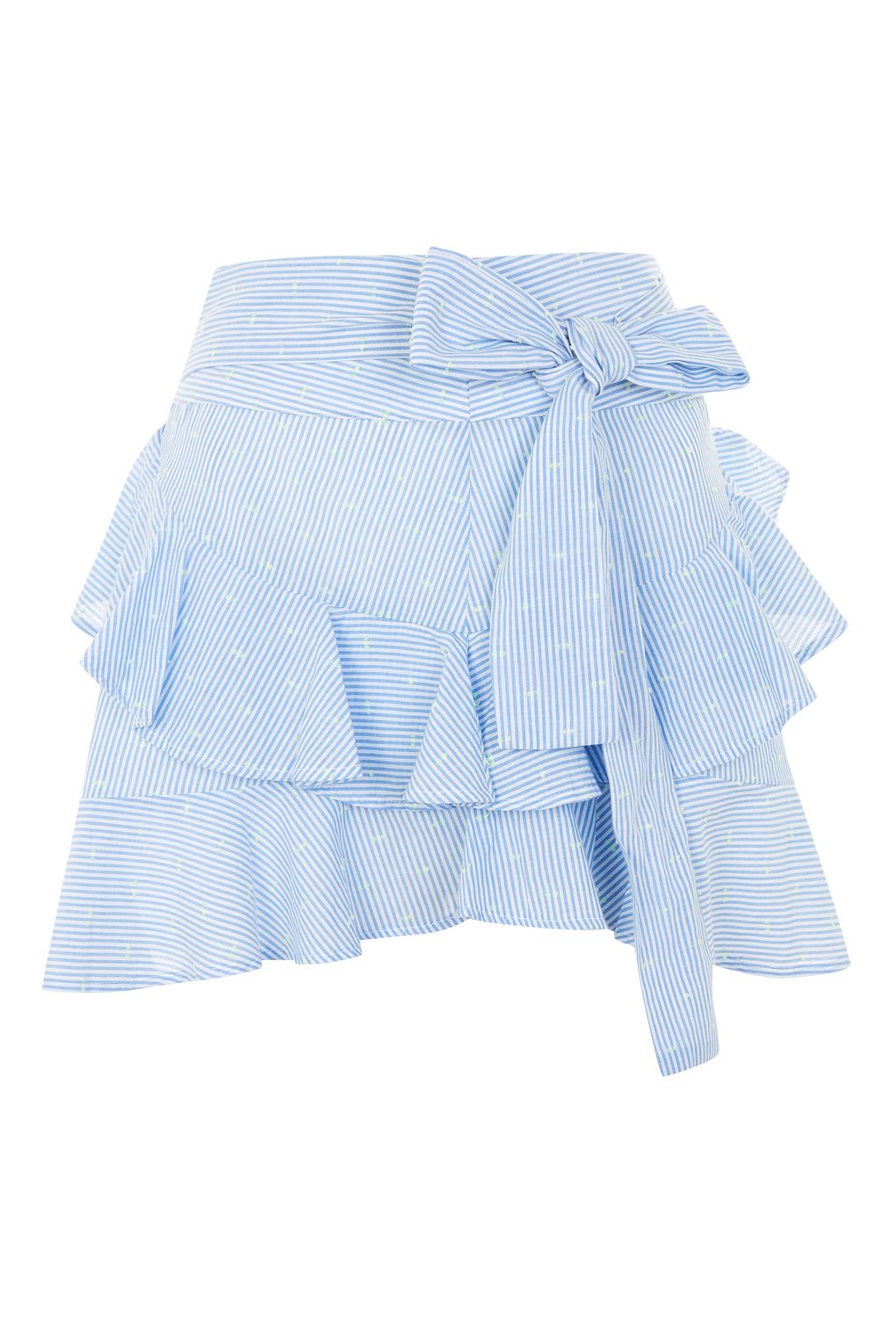 PETITE Dobby Ruffle Mini Skirt, TopShop, €36,45