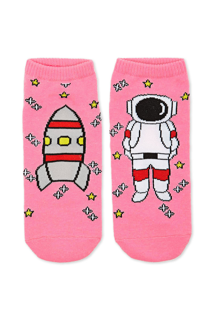Rocket Astronaut Ankle Socks, Forever21, €2