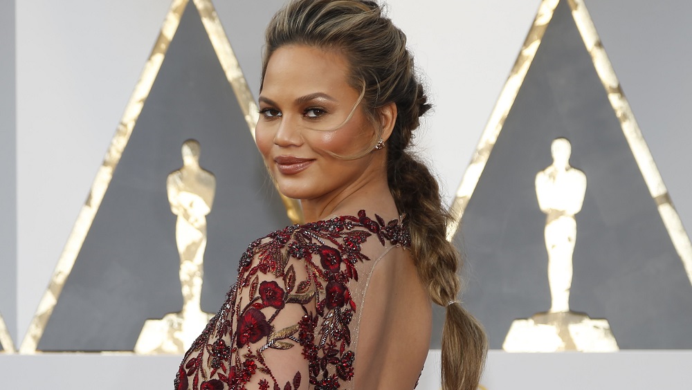 Model Chrissy Teigen arrives at the 88th Academy Awards in Hollywood