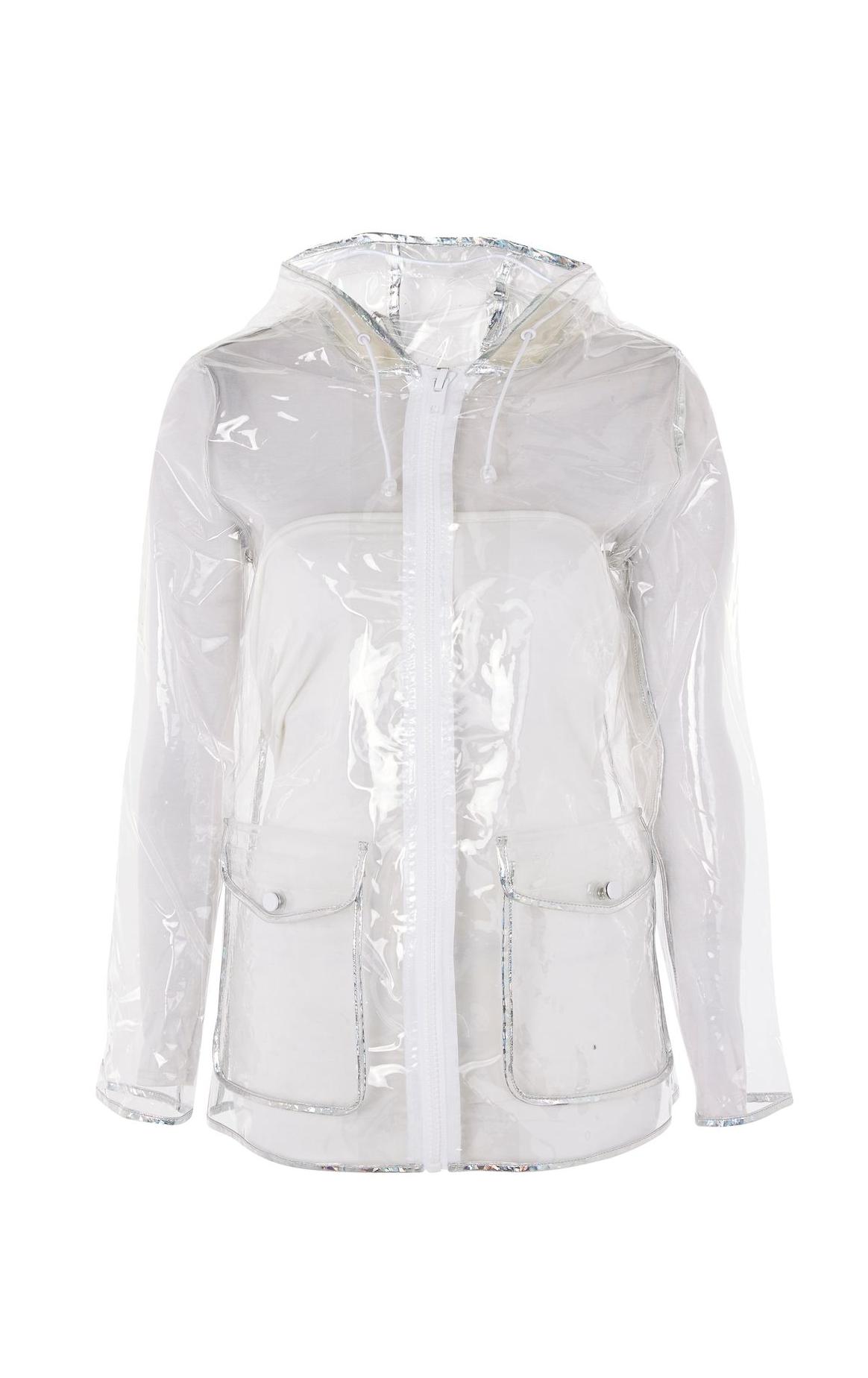 Transparent Raincoat Mac, Topshop, €44,25