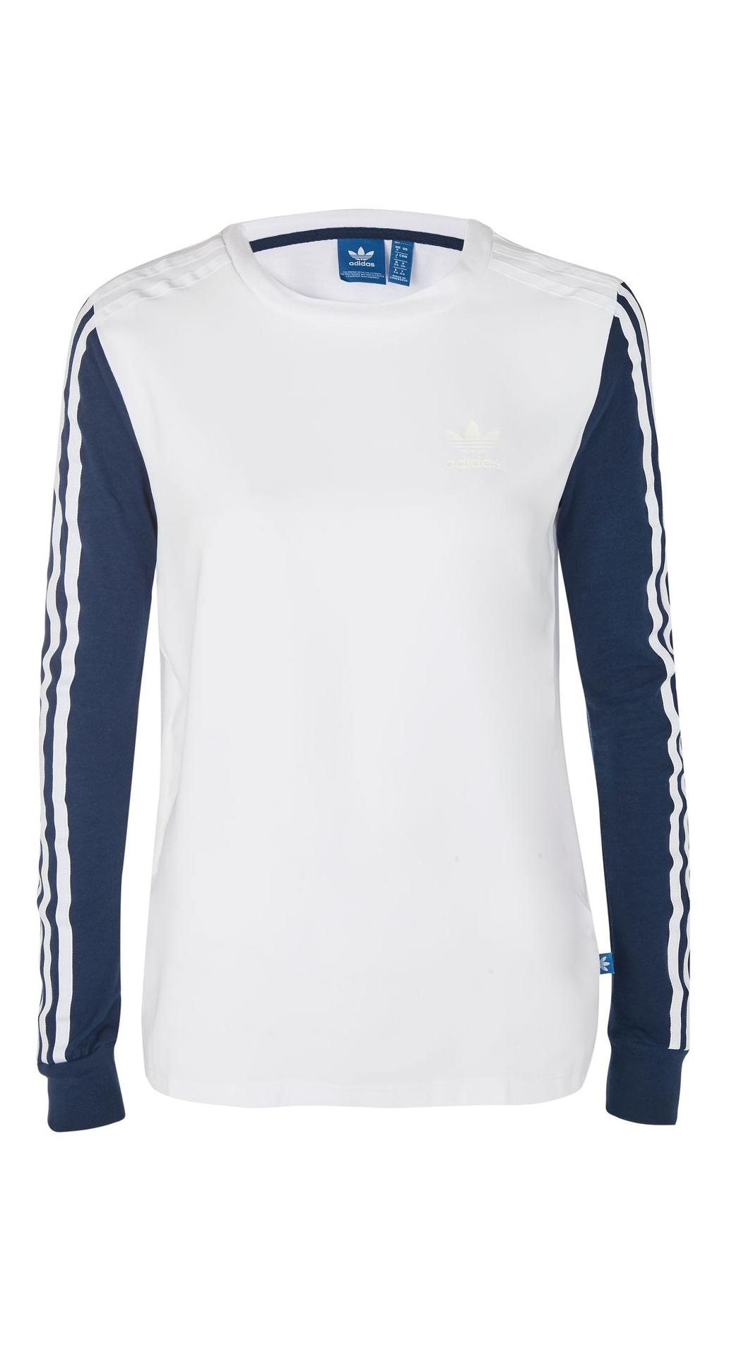 3 Stripe Long Sleeve T-Shirt by Adidas Originals, Top Shop, €46