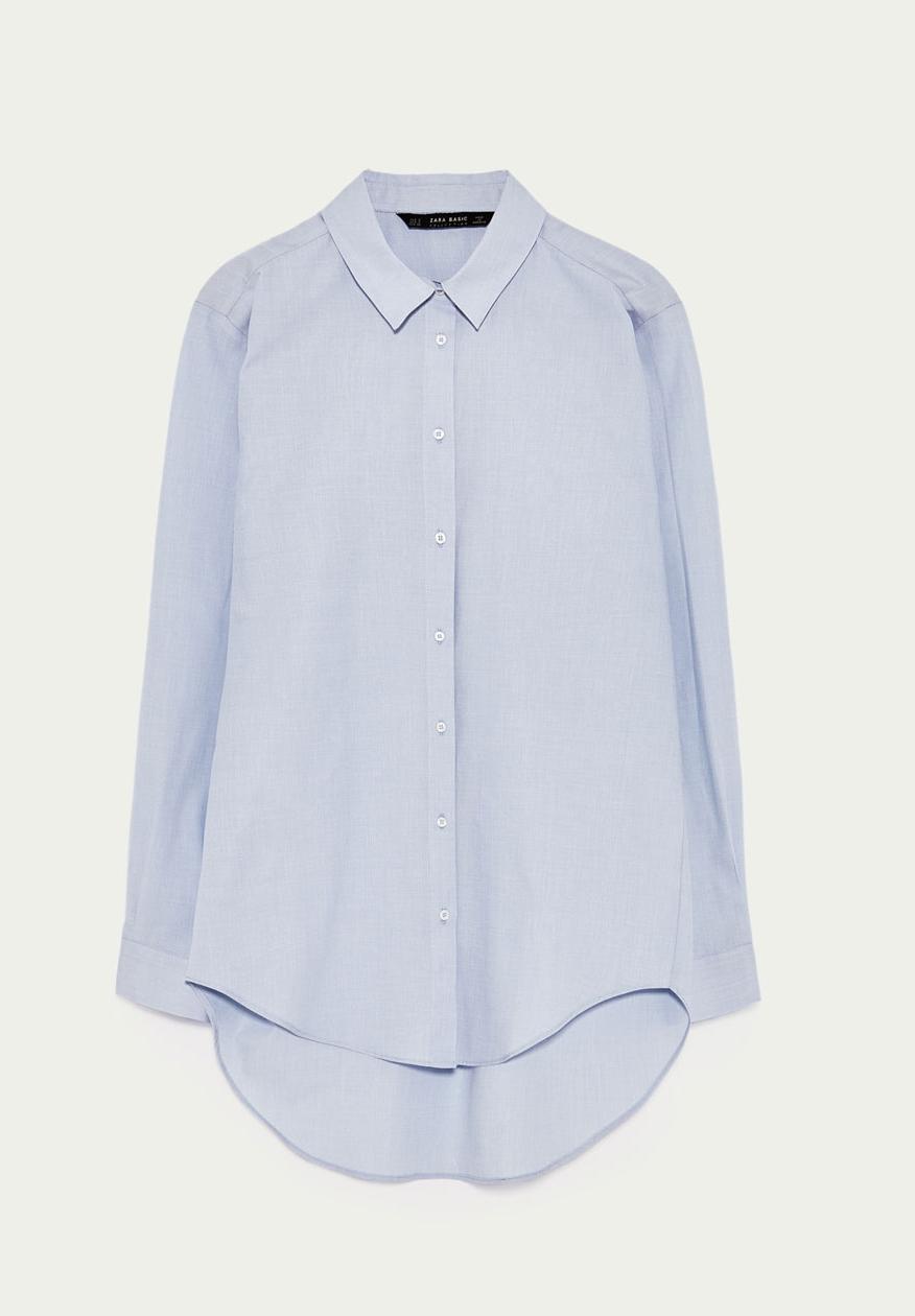 Camisa oversize, Zara, €22,95
