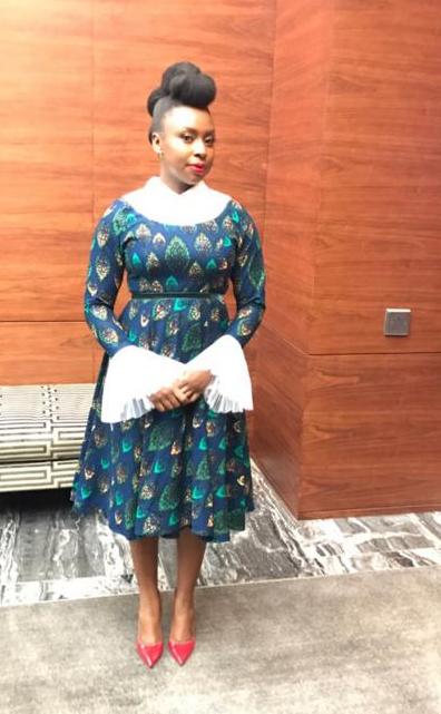 Chimamanda – Vestido Lola Baej, Lagos (Women in the World summit, New York)