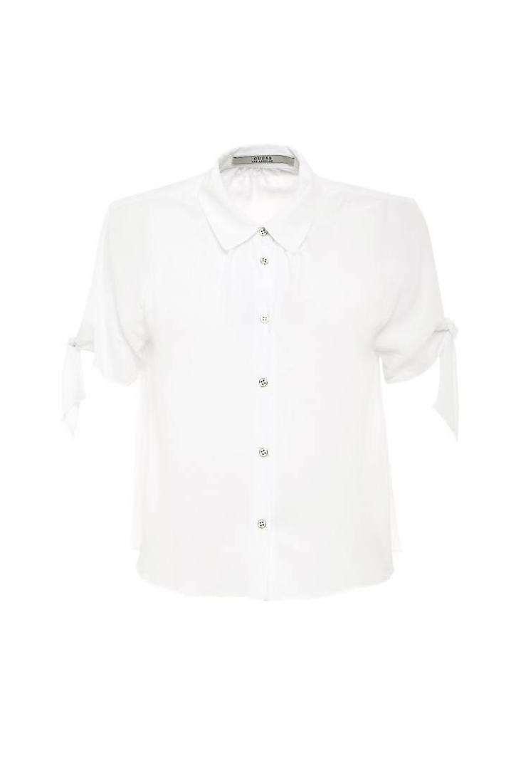 Short-sleeve shirt with bow, Guess, €59,90