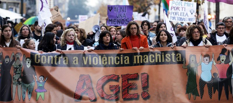 International Day for the Elimination of Violence Against Women in Lisbon