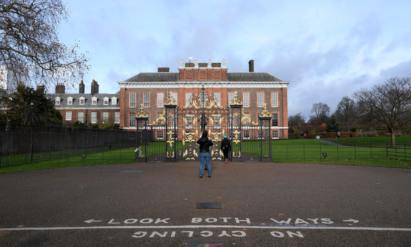 Britain’s Kensington Palace, where Prince Harry and his fiance Meghan Markle will live when they are married, is seen in London