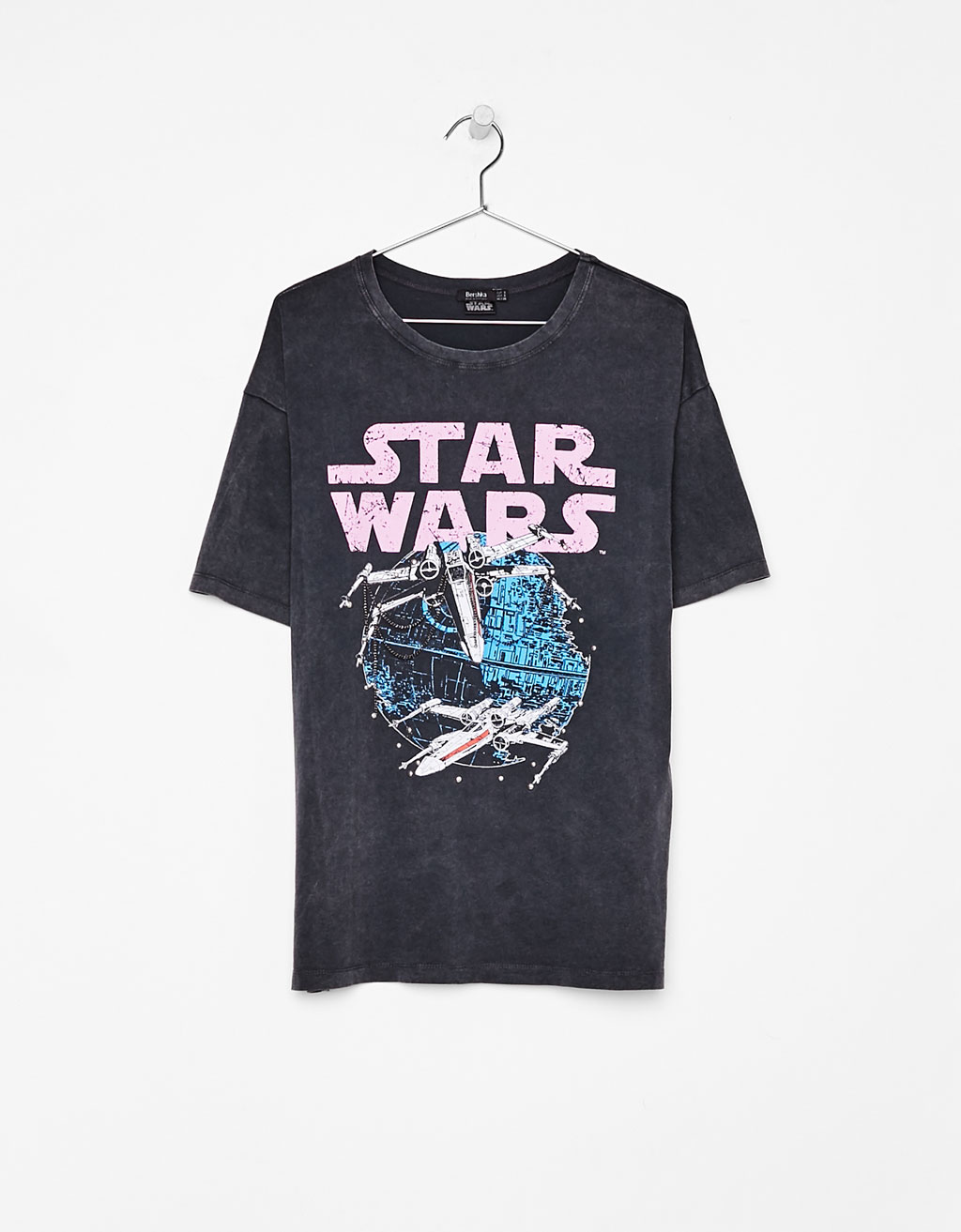 T-shirt Star Wars com correntes, Bershka, €15,99