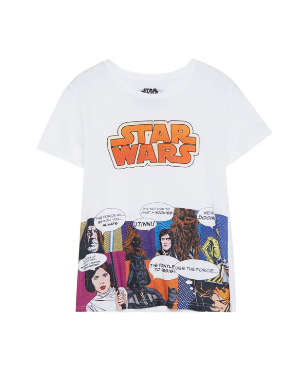 T-shirt Star Wars comic, Pull and Bear, €12,99