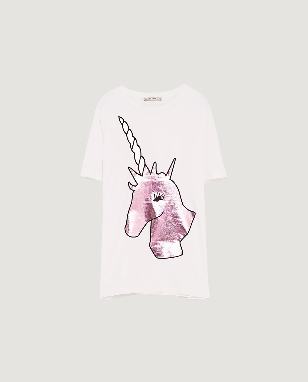 T-shirt estampada, Zara, €12,95