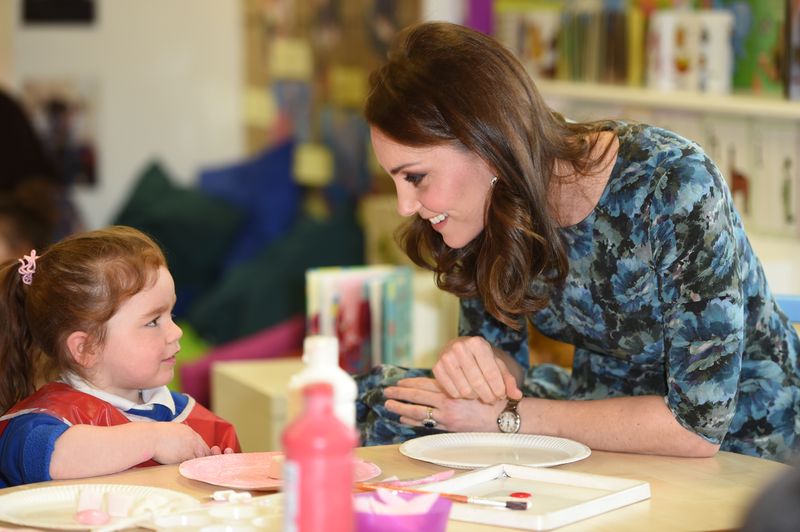 The Duchess Of Cambridge Visits Reach Academy Feltham With Place2Be