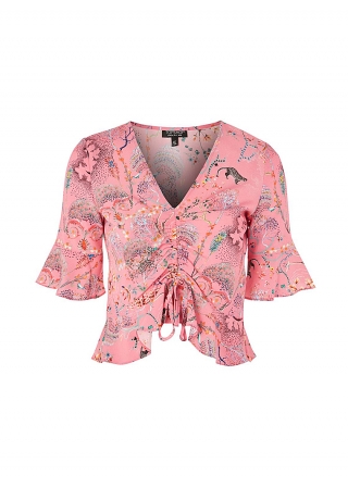 Ruched-Front-Magical-Print-Top,-Topshop,-€20-(antes-€40)