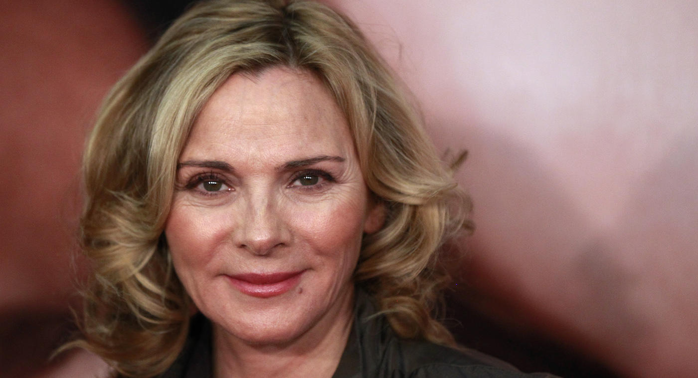Actress Kim Cattrall arrives for the premiere of the film 