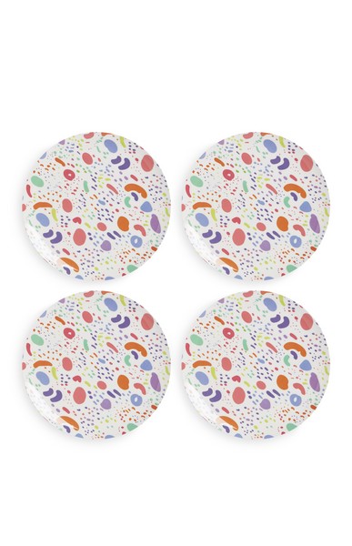 Kimball-MISSING-4pk party plates, GRADE MISSING, WK MISSING, EUMISSING, $MISSING