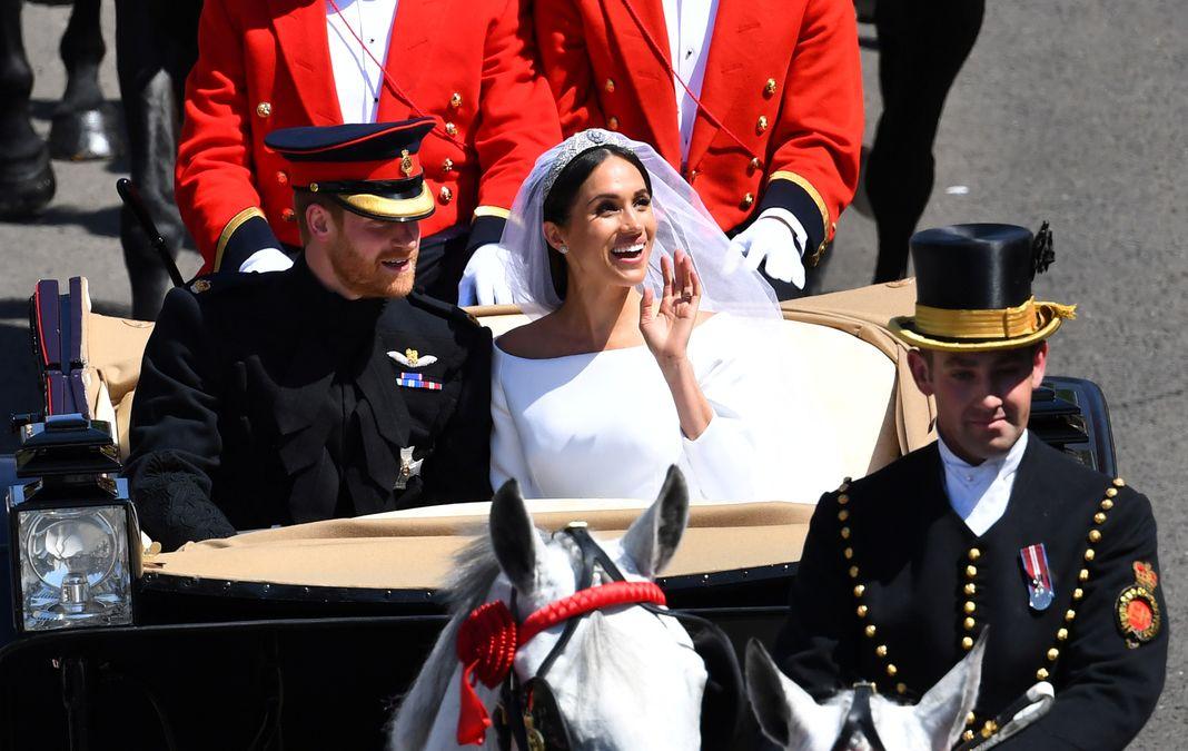 Prince Harry, Queen Elizabeth’s grandson, marries U.S. actress Meghan Markle in Windsor