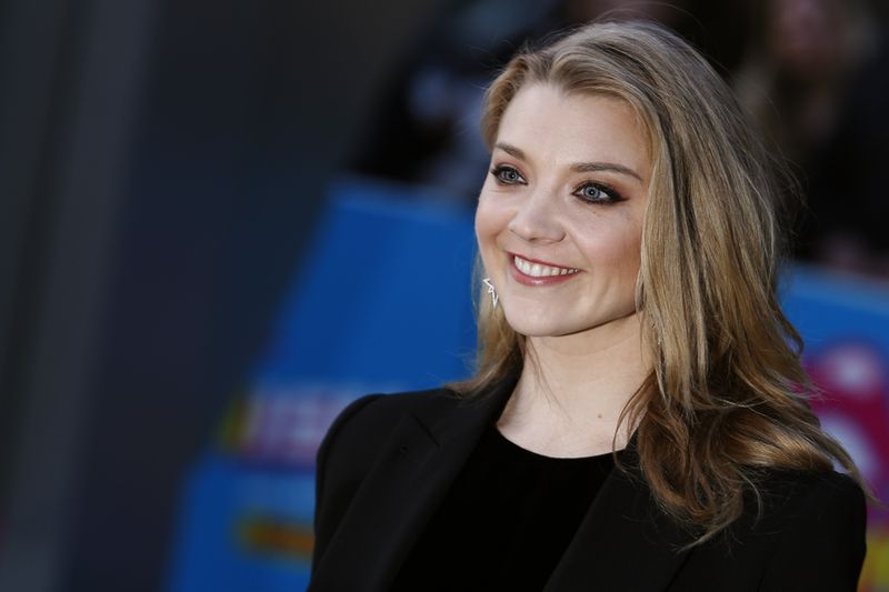Natalie Dormer arrives for the “Exhibitionism” opening night gala at the Saatchi Gallery  in London