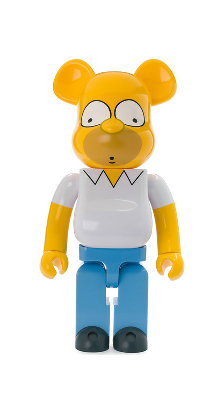 Brinquedo-Homer-Simpson,-Medicom-Toy,-Farfetch,-€786