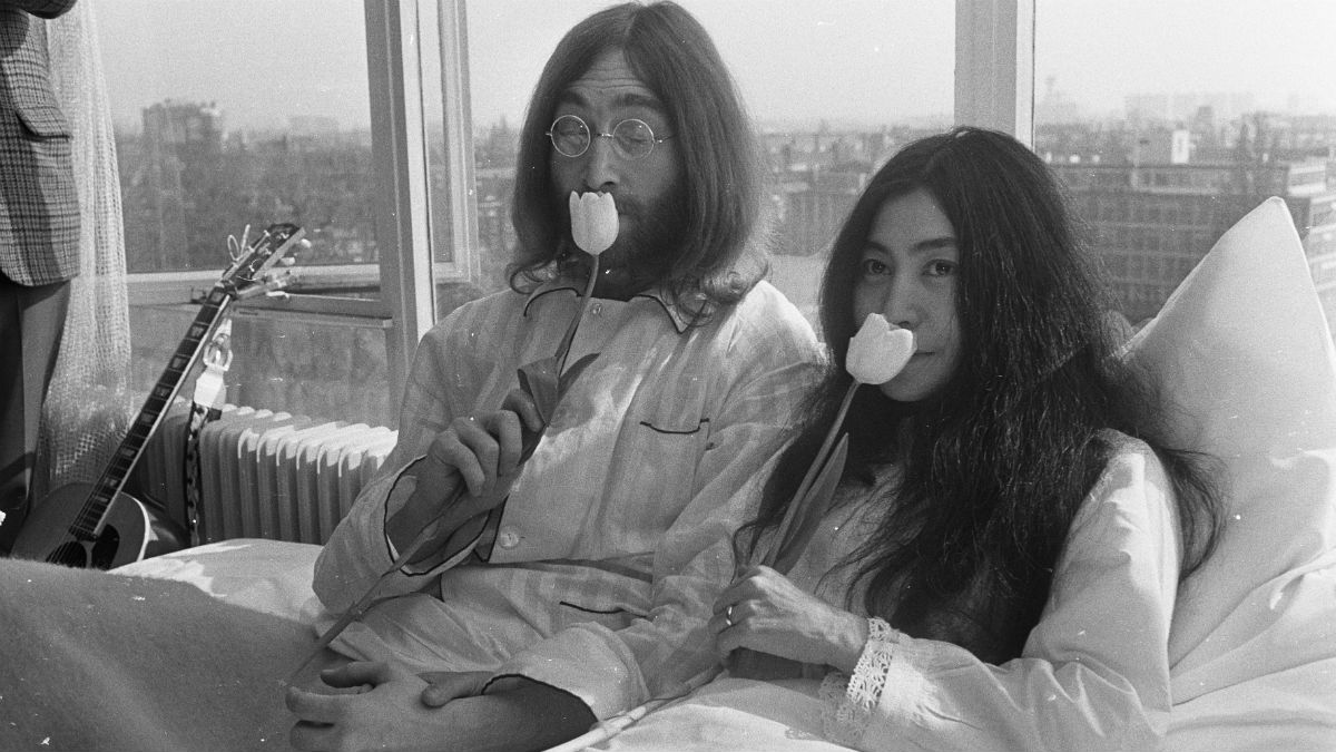 John_Lennon e Yoko Ono
