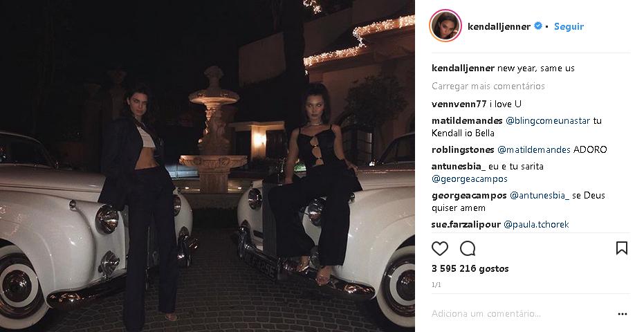 Bella Hadid e Kendall Jenner, Instagram kendalljenner