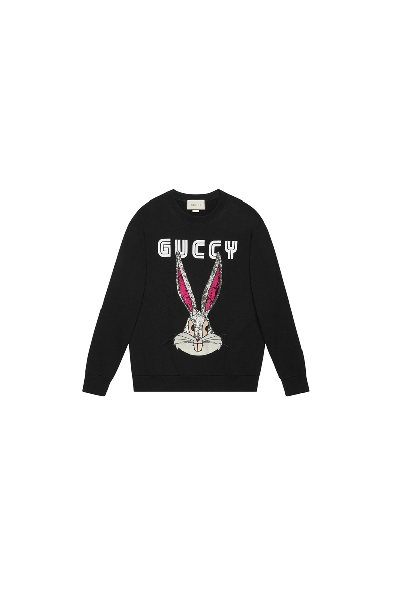 Bugs-Bunny-cotton-sweatshirt-Gucci,-Farfetch,-€1200