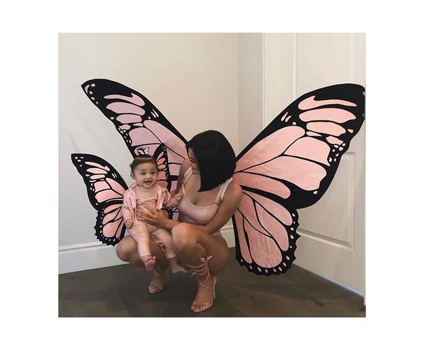 Kylie Jenner e a pequena Stormi
