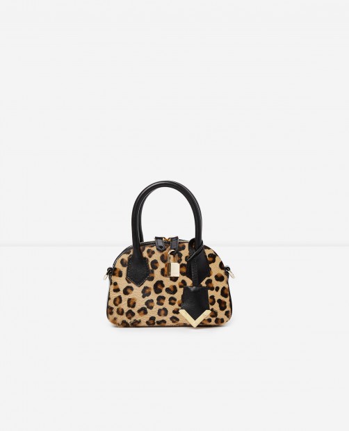 Leopard-print nano bag Irina by The Kooples, €358