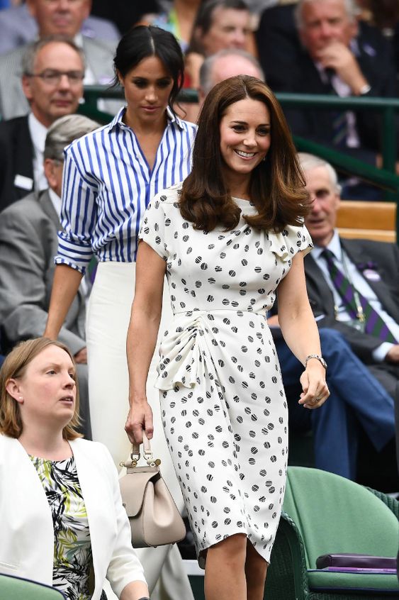 Kate e Meghan em Wimbledon