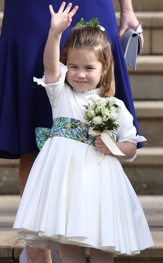 Princesa Charlote no casamento princesa eugeni