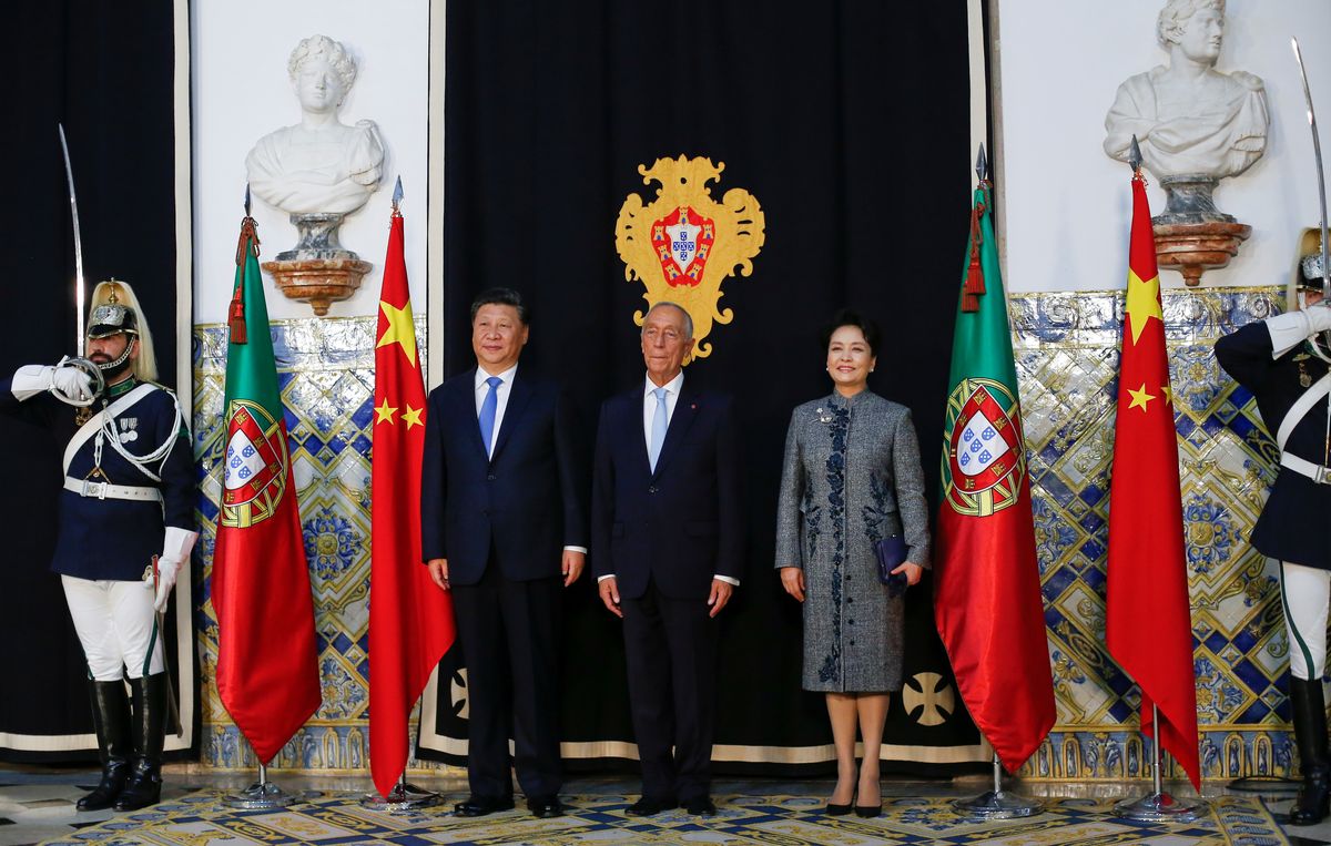 China’s President Xi Jinping visits Lisbon