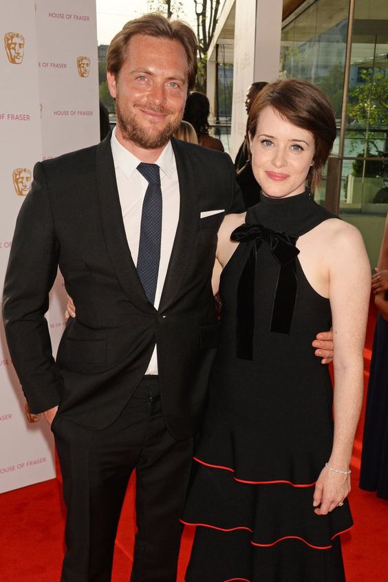 Stephen Campbell Moore and Claire Foy