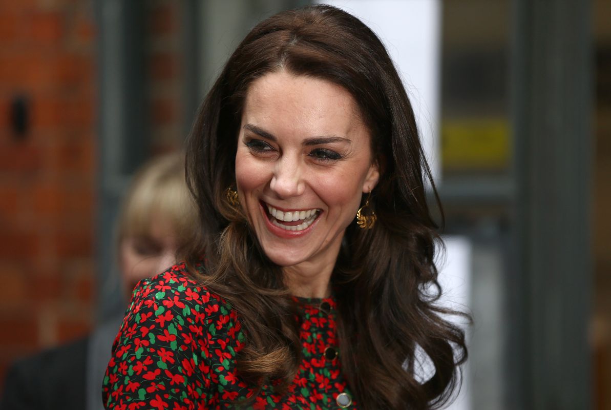 Britain’s Catherine, Duchess of Cambridge, arrives at the Harrow Club in London