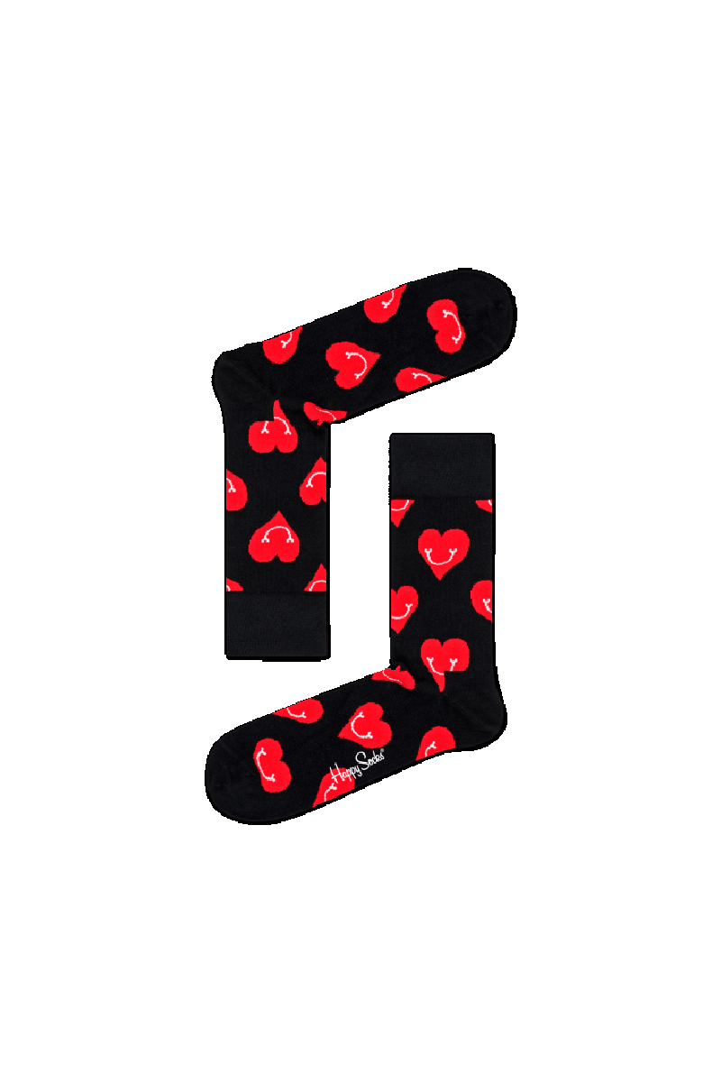 Meias-Smiley-Heart,-Happy-Socks,-€9,95