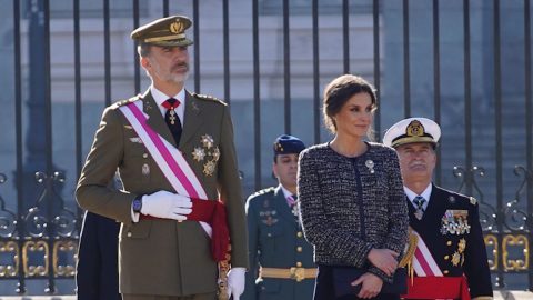 Felipe VI e Rainha Letizia de Espanha [Fotografia: Juan Medina/Pool/Reuters]