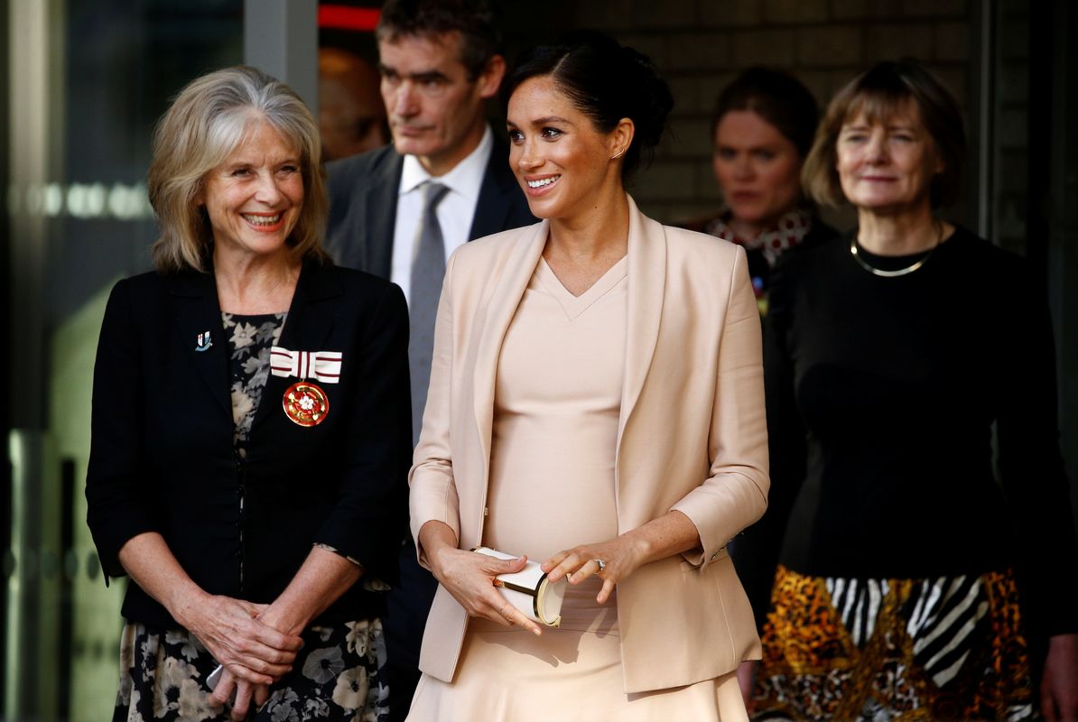 Meghan, Duchess of Sussex visits the National Theatre