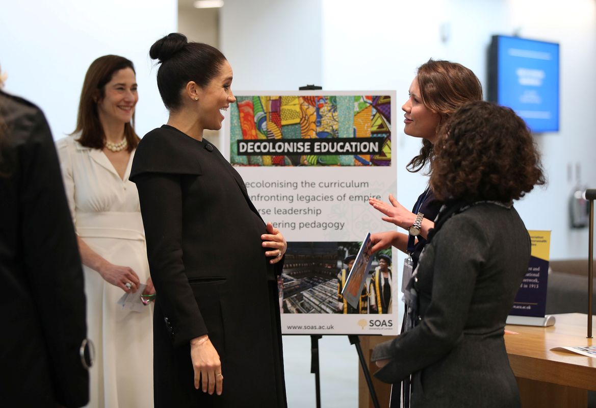 Meghan, Duchess of Sussex visits the Association of Commonwealth Universities at University of London, in London