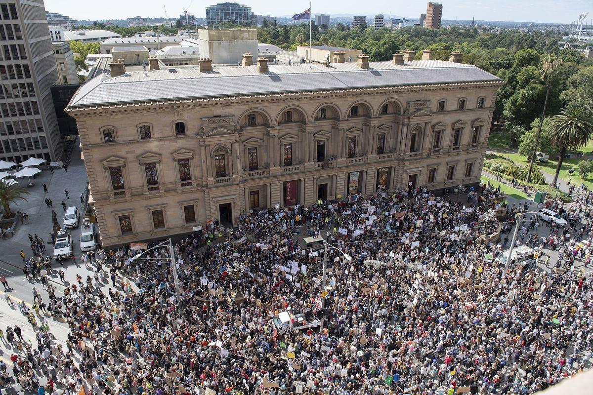 School Strike For Climate in Melbourne