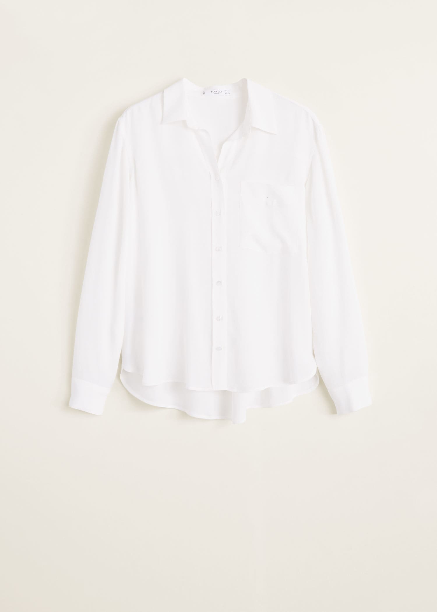 Camisa branca, Mango, €19,99